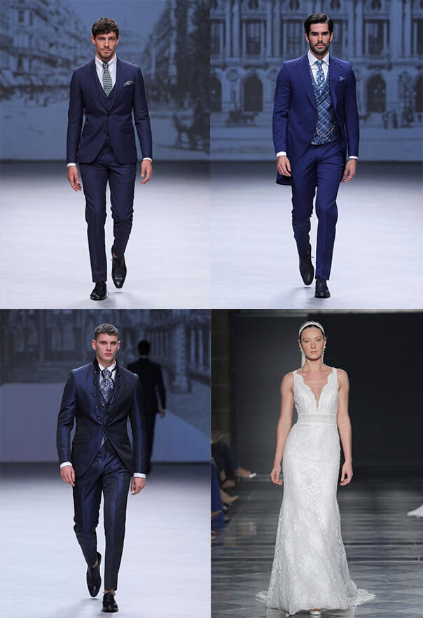 JUSTINA, JOAN, MARIO & RAUL for Barcelona Bridal Week '19