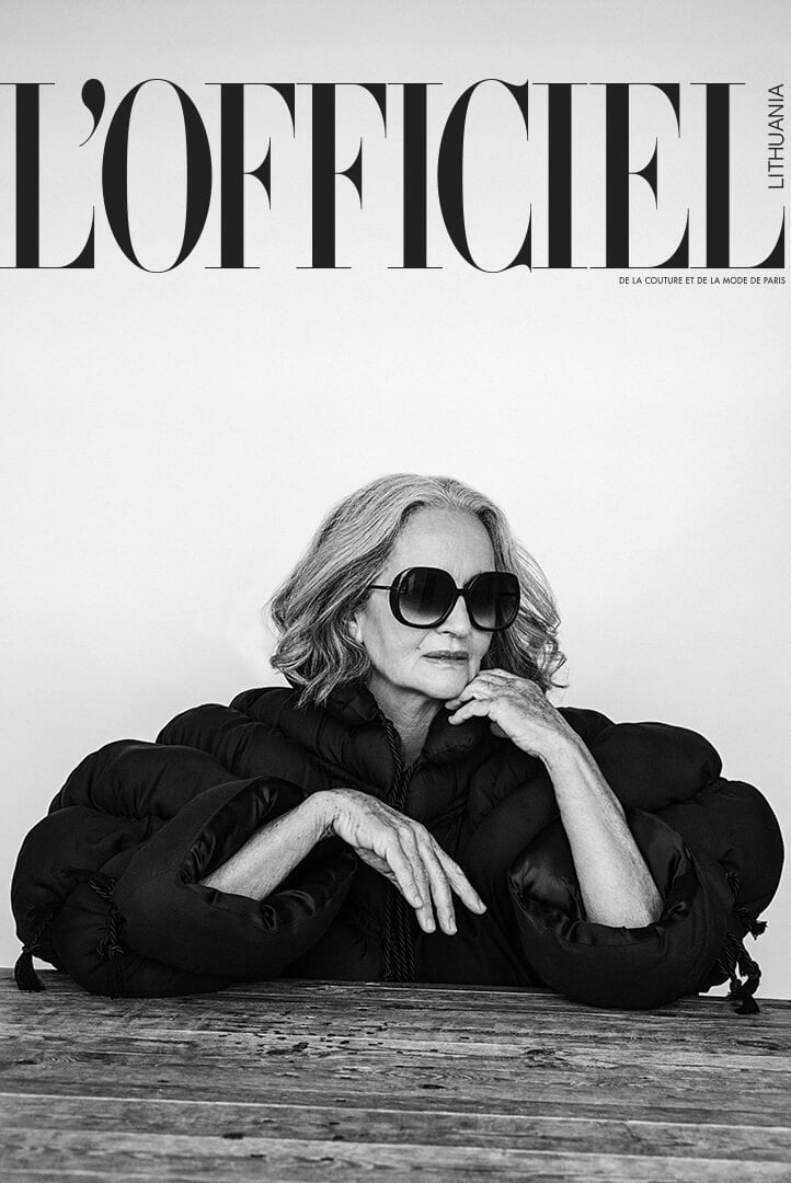 LALES IBAÑEZ new editorial for L'OFFICIEL Lithuania