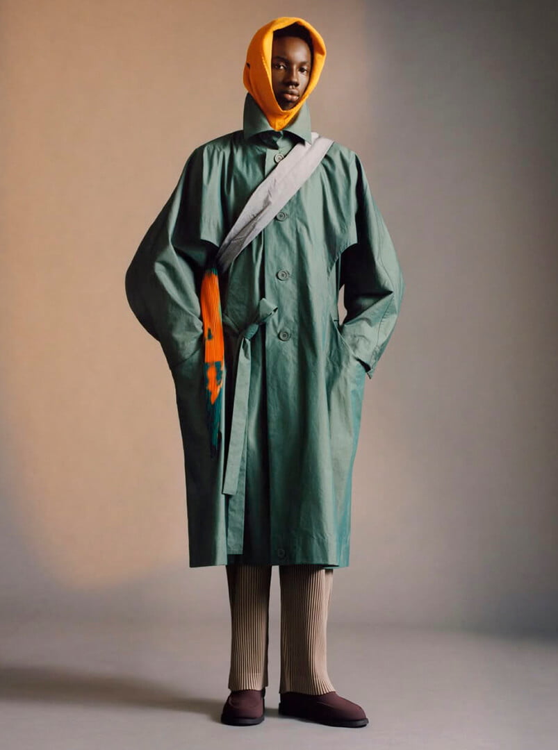 OUMAR DIOP for Home Plissé Issey Miyake AW 25/26