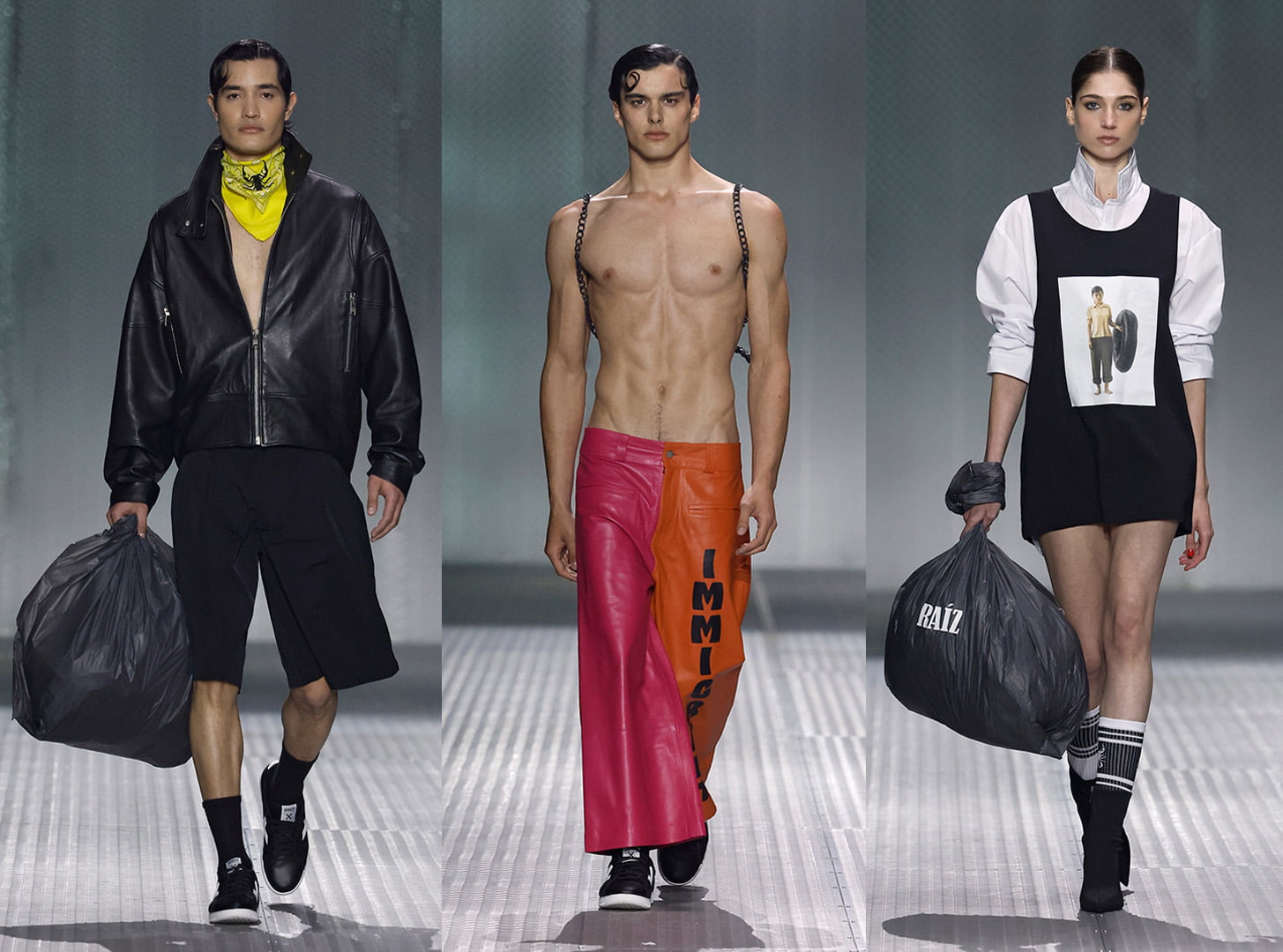 ESTHER GARCÍA & HUGO SALGADO & YERSON HERNÁNDEZ for Ricardo Seco AW26